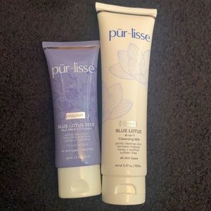 Purlisse Blue Lotus Mud Mask & Cleansing Milk